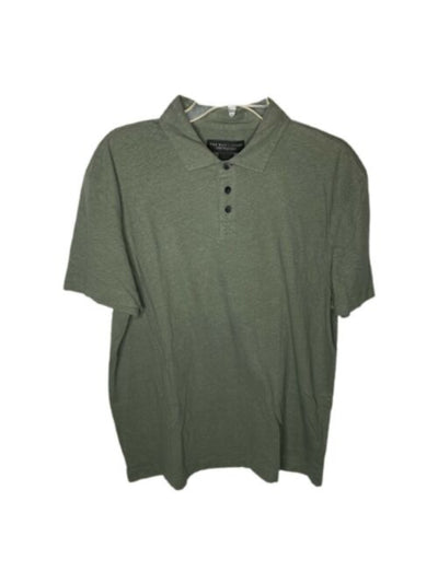 The Mens store Mens Green Short Sleeve Button Down Casual Shirt XXL