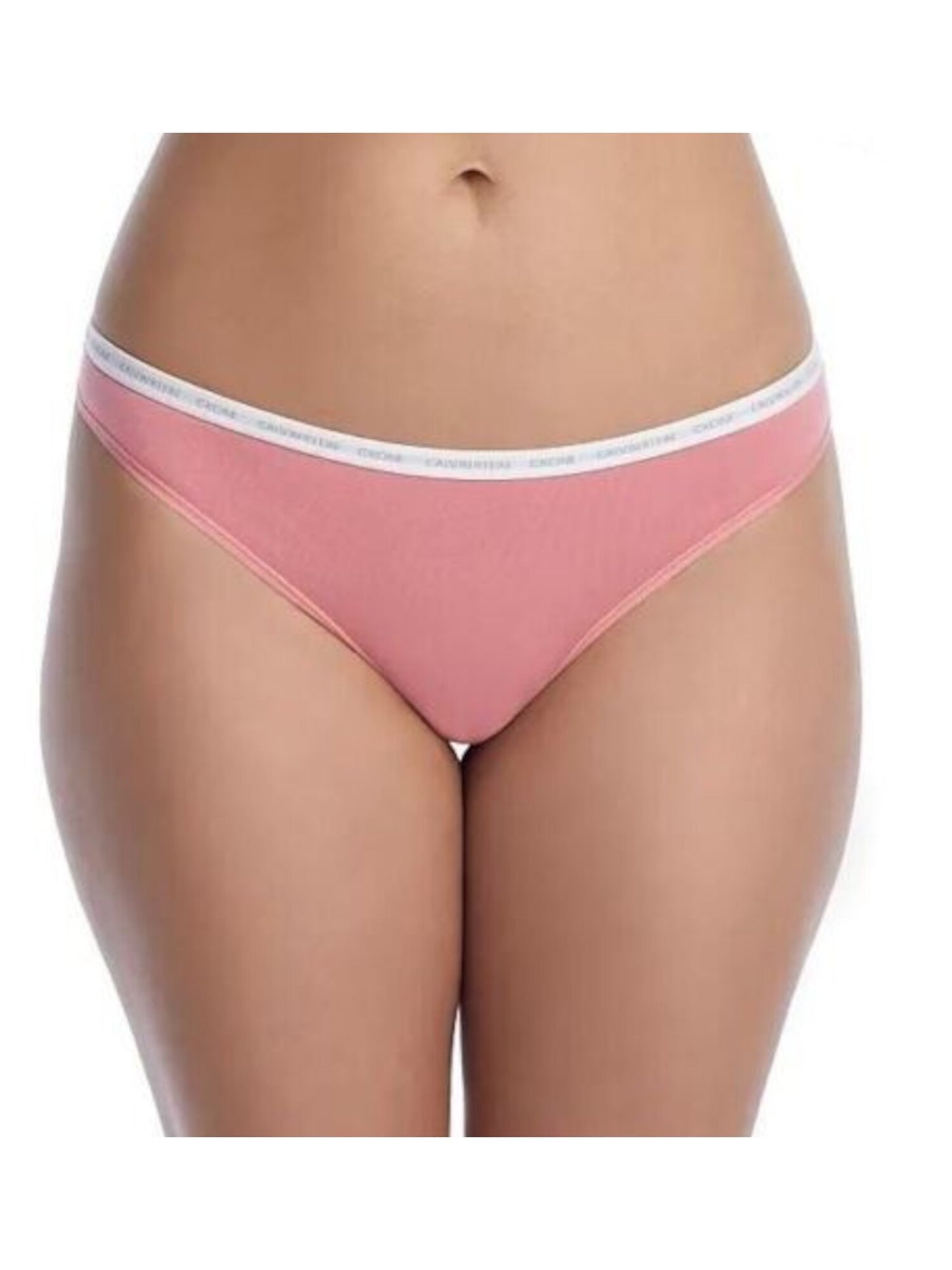 CALVIN KLEIN Intimates Coral Cotton Blend Extra Soft Thong Underwear XS