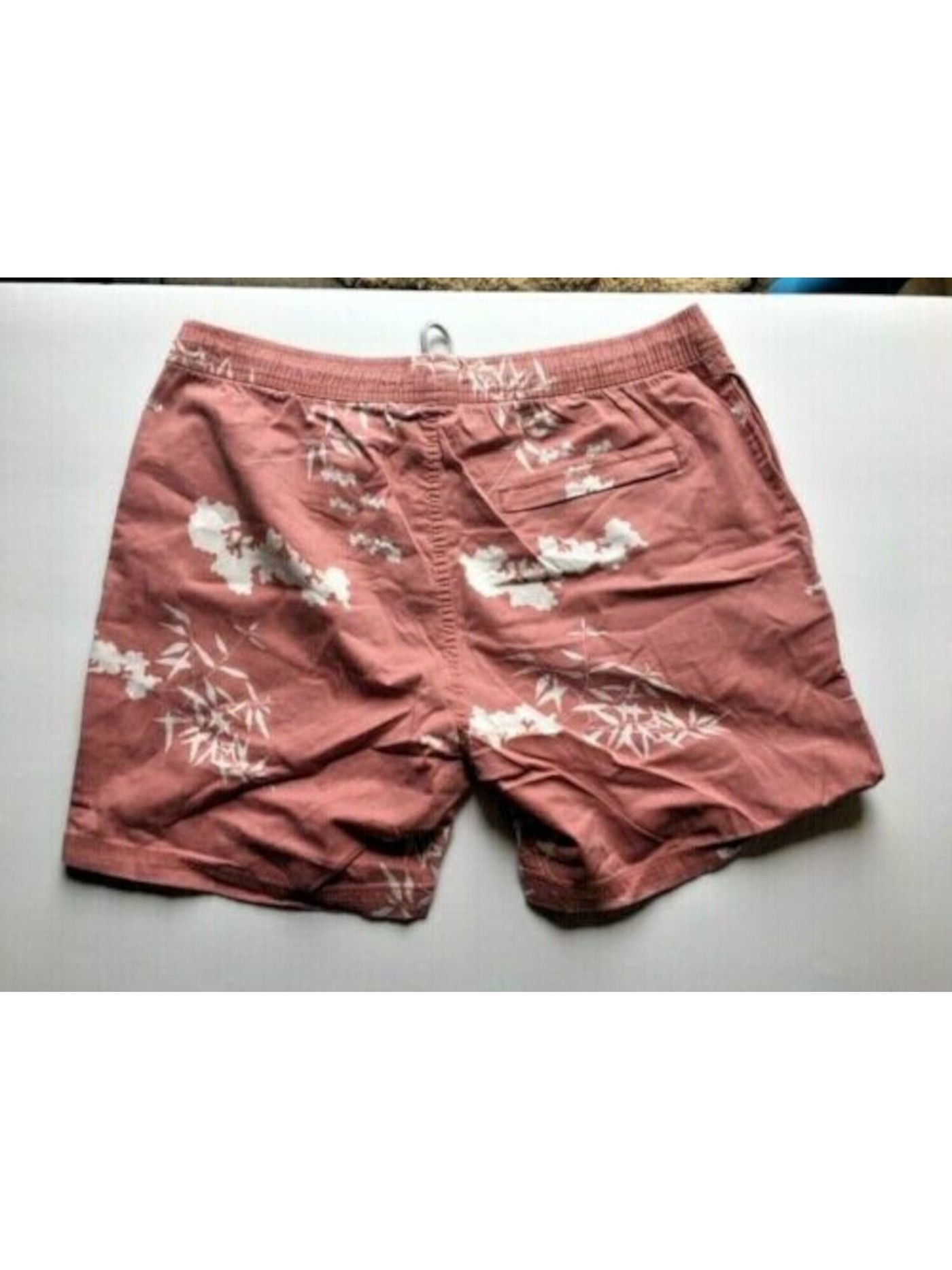 ZGY DENIM Mens Coral Drawstring, Printed Classic Fit Shorts XXL