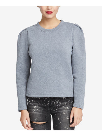 RACHEL ROY Womens Gray Long Sleeve Crew Neck Sweater Size: L