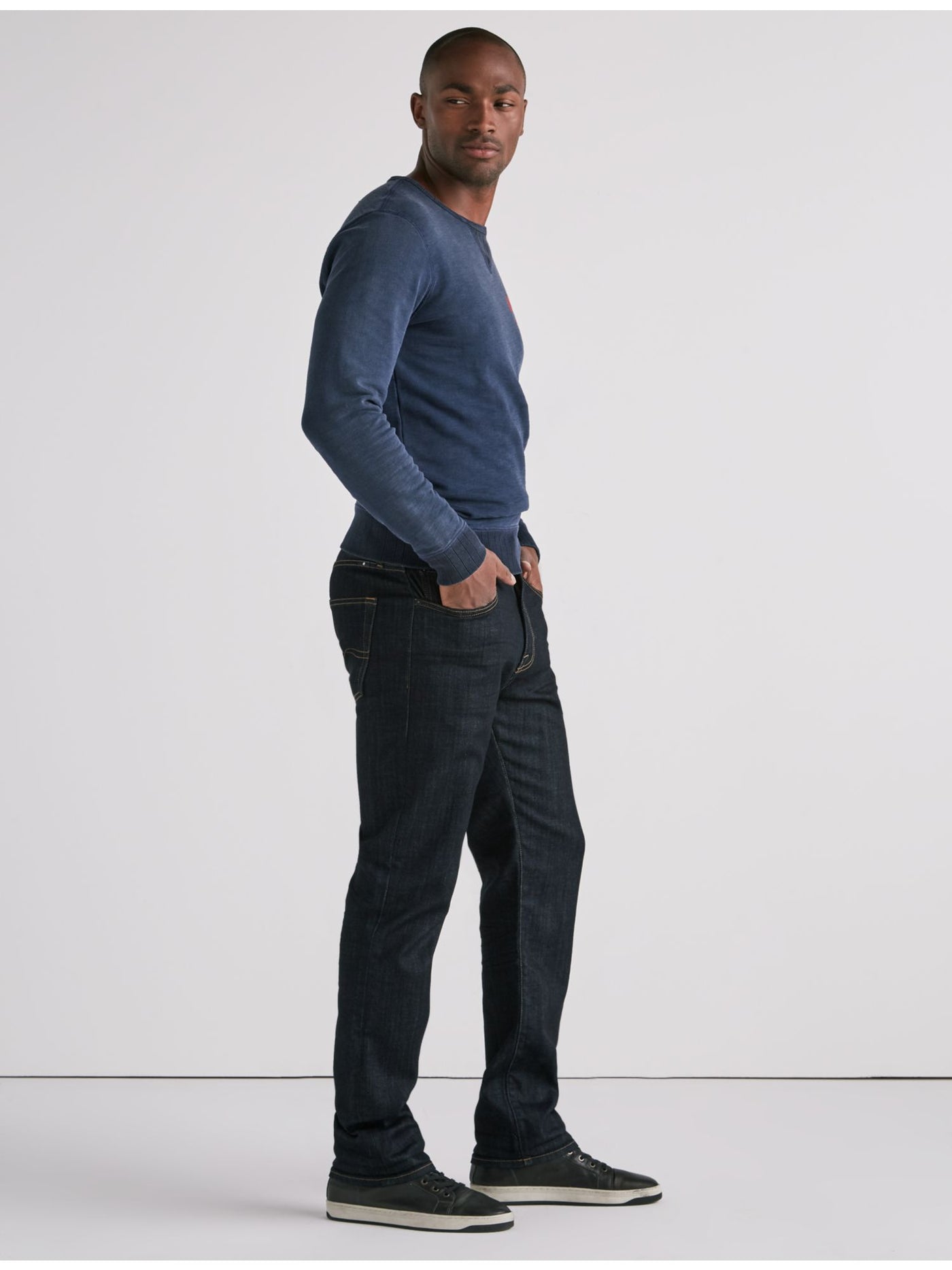 LUCKY BRAND Mens Blue Slim Fit Denim Jeans W40/ L32