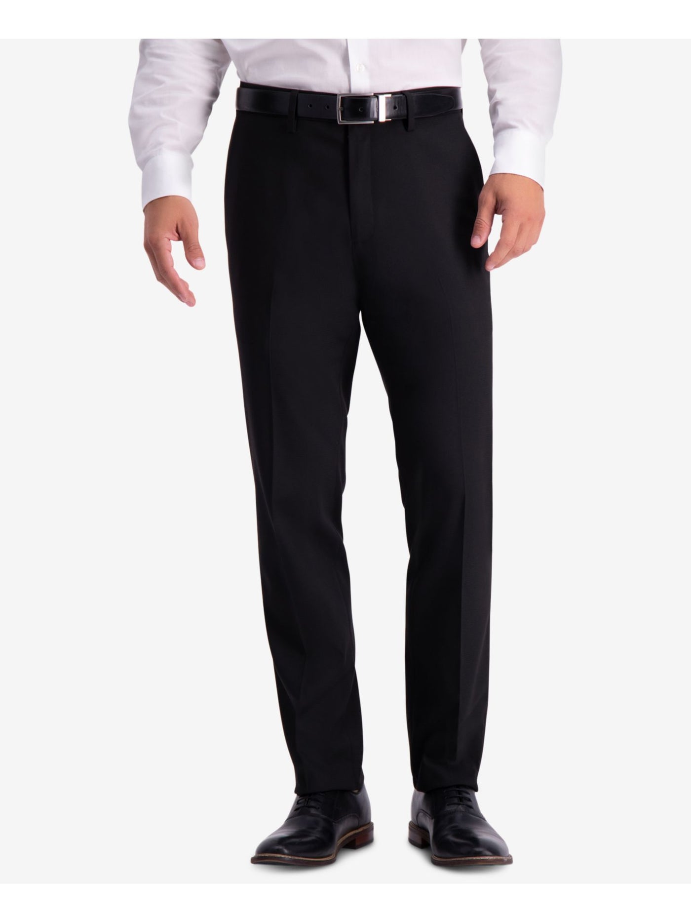 KENNETH COLE Mens Black Patterned Pants W36/ L30