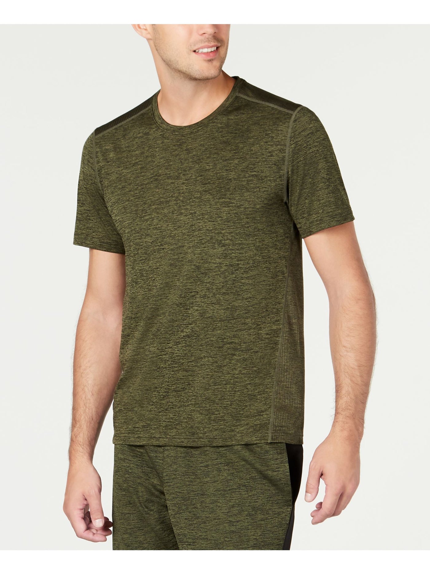IDEOLOGY Mens Green Lightweight Short Sleeve Classic Fit T-Shirt S