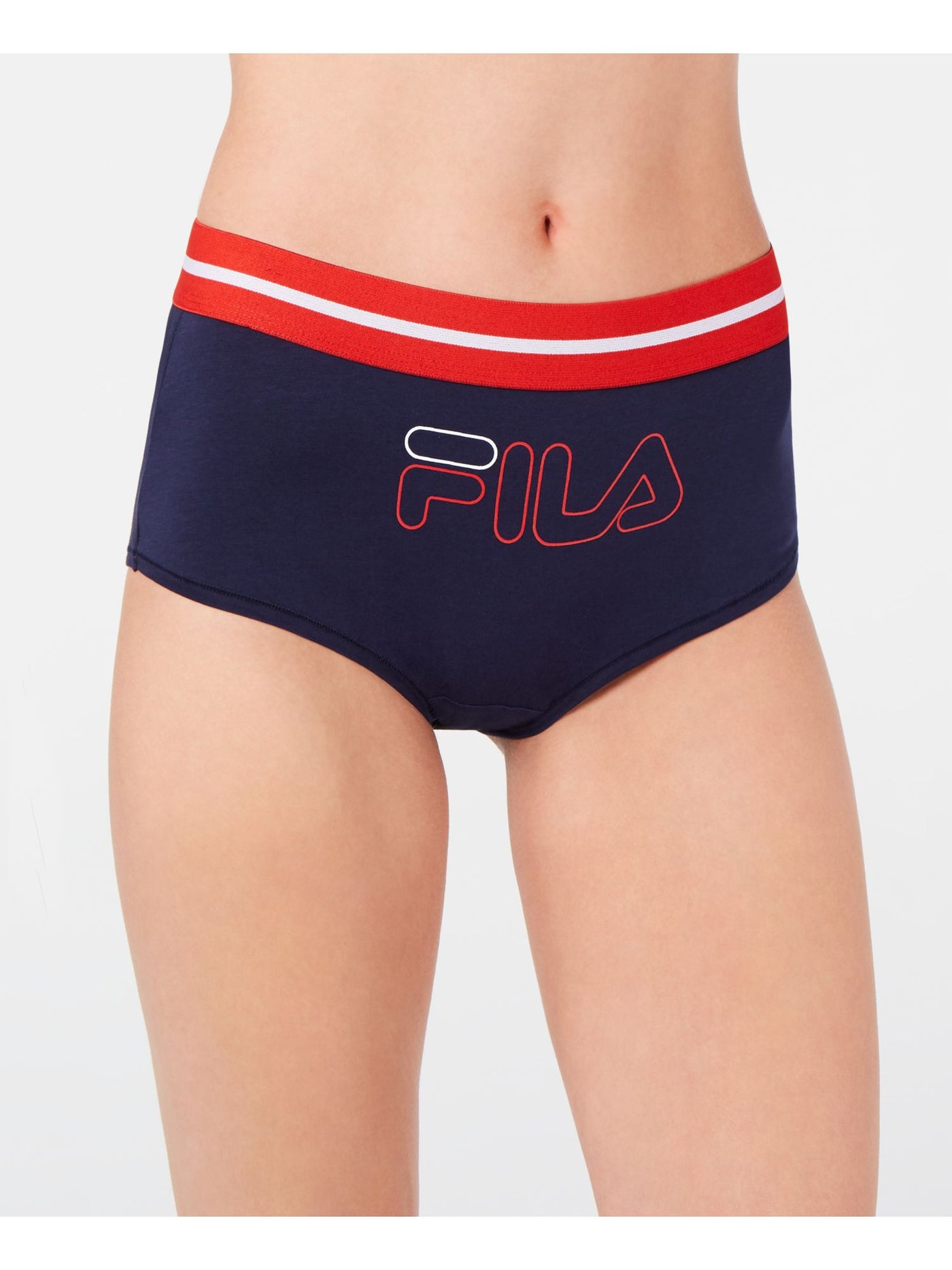 FILA Intimates Navy Everyday Hipster Underwear Size: M