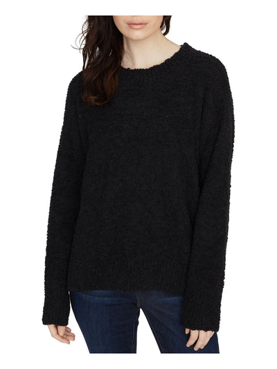 SANCTUARY Womens Black Long Sleeve Jewel Neck Sweater Size: XS