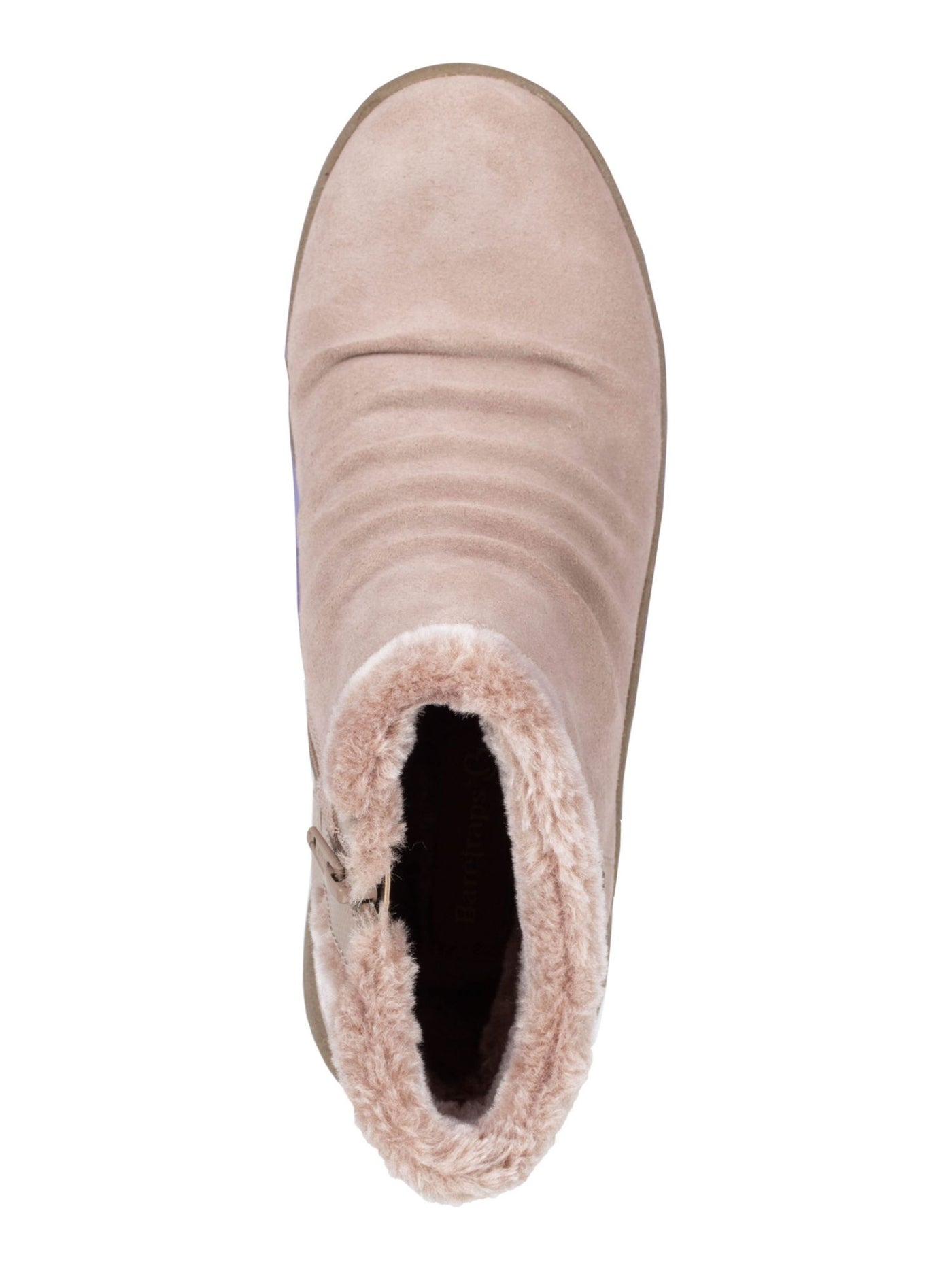 BARETRAPS Womens Beige Insulated Water Resistant Aeron Round Toe Stacked Heel Zip-Up Snow Boots 5