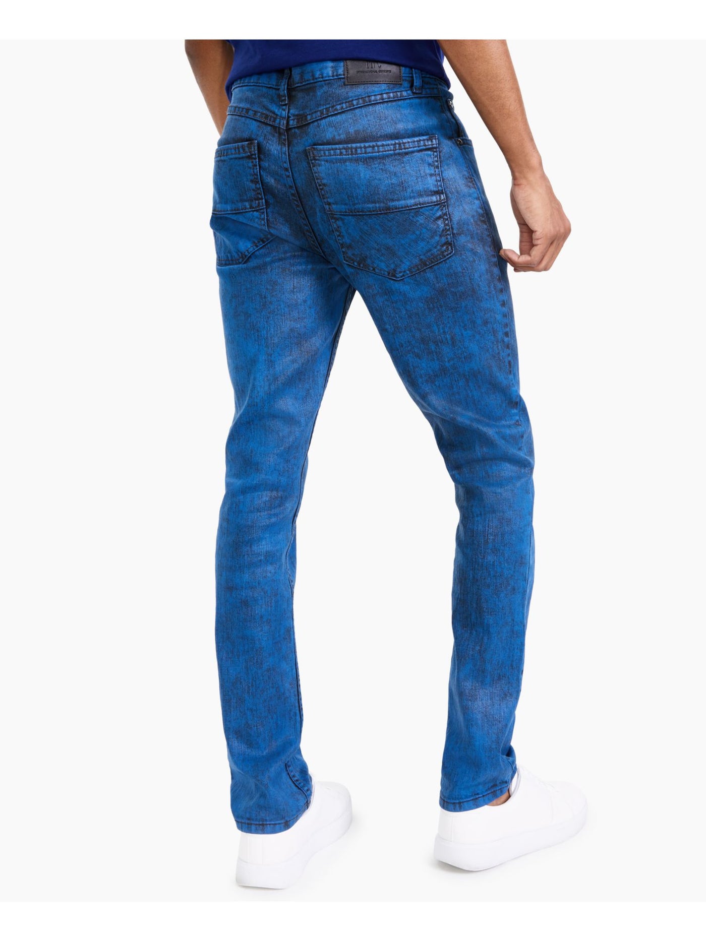 INC Mens Blue Skinny Fit Denim Jeans 32 Waist