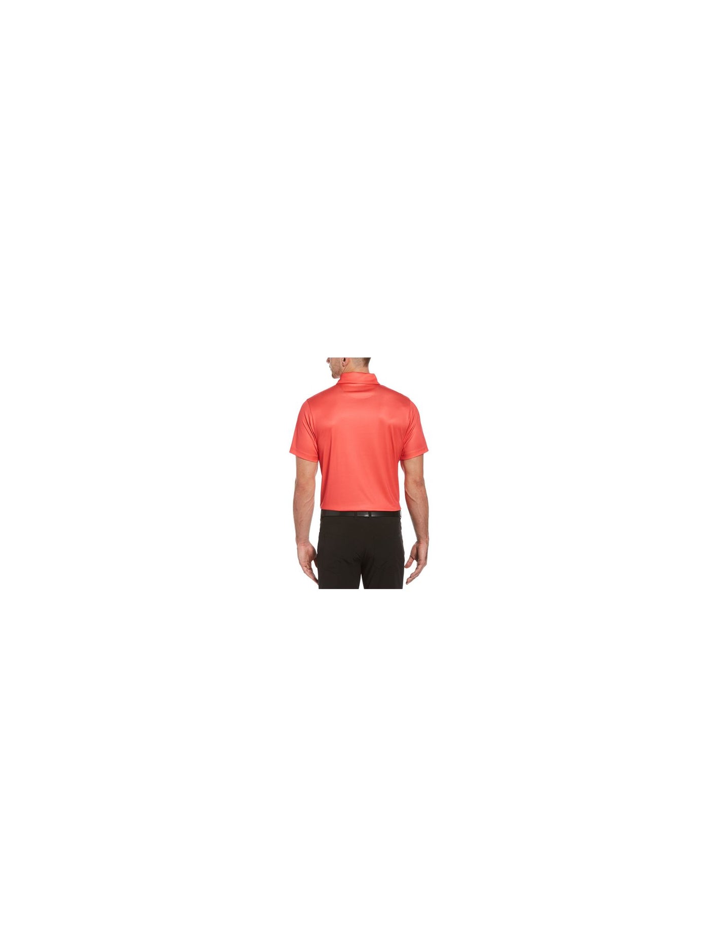 HYBRID APPAREL Mens Golf Red Short Sleeve Stretch Polo S