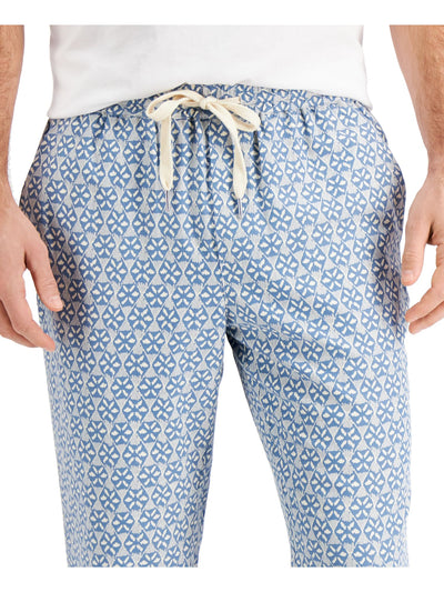 TASSO ELBA Mens Light Blue Regular Fit Cotton Blend Pants XL