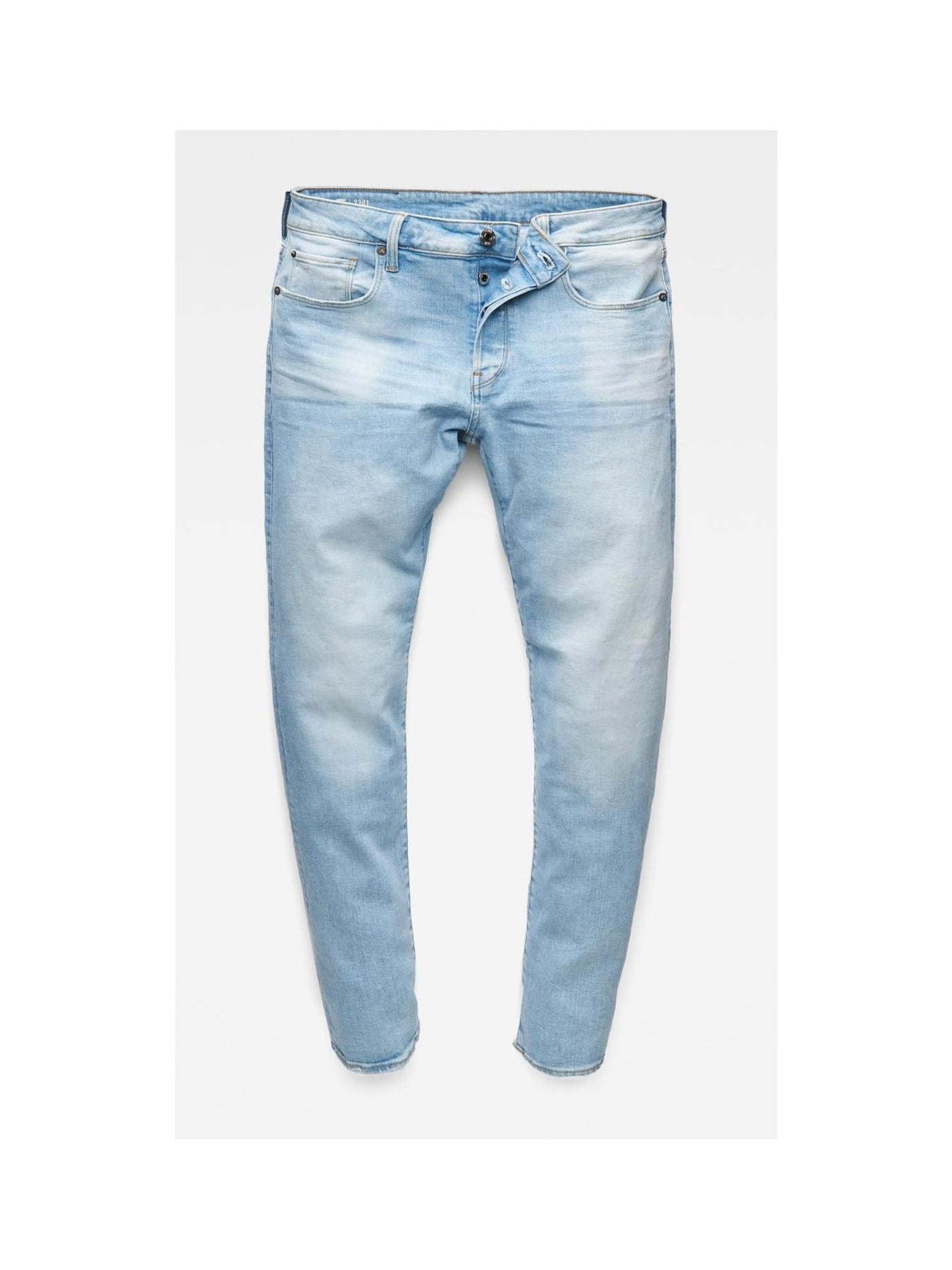 RAW Mens Blue Flat Front, Slim Fit Stretch Denim Jeans 36W\32L