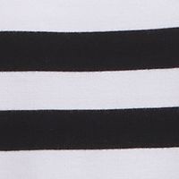 TOMMY HILFIGER SPORT Womens Black Stretch Striped Sleeveless Scoop Neck Mini Sheath Dress