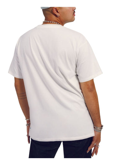 LEVI'S Mens White Graphic Short Sleeve Oversized Fit T-Shirt M