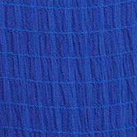DKNY Womens Blue Textured Sheer Lined Short Sleeve Jewel Neck Short Evening Shift Dress