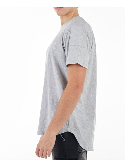 NANA JUDY Mens Gray Logo Graphic Short Sleeve T-Shirt XL