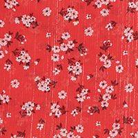 KARL LAGERFELD PARIS Womens Red Zippered Belted Metallic Tie Unlined Ruffled-hem Floral Short Faux Wrap Skirt