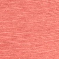 CECE Womens Pink Cotton Blend Short Sleeve Crew Neck T-Shirt
