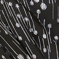TRIXXI Womens Black Pleated Zippered Swinging Hemline Lined Spaghetti Strap Sweetheart Neckline Short Party Fit + Flare Dress