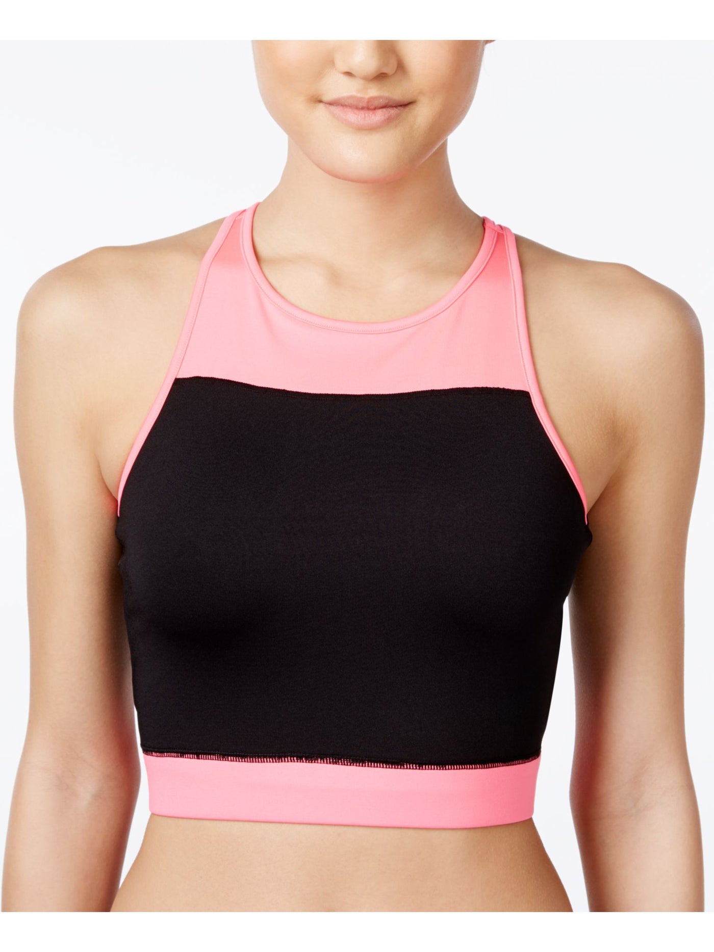 ENERGIE Intimates Pink Polyester Everyday Sports Bra Juniors Size: M
