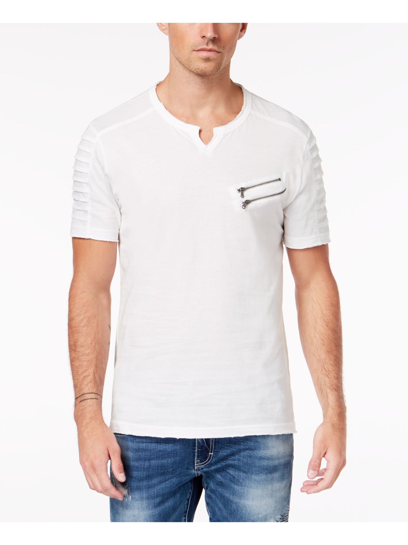 INC Mens White Casual Shirt XL Tall